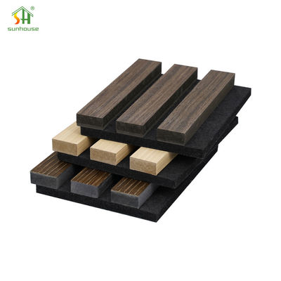 Un buon prezzo. Pannello di parete acustico in schiuma di poliestere MDF pannello di parete in ardesia riduzione del rumore personalizzato in linea