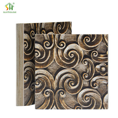 Commercial Melamine Plywood Board 1220*2440mm Eucalyptus Core Plywood Board 18mm