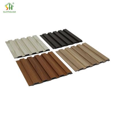 3000mm WPC Wall Panel / Facade Wall Panel Waterproof For Outdoor Exterior Decorative