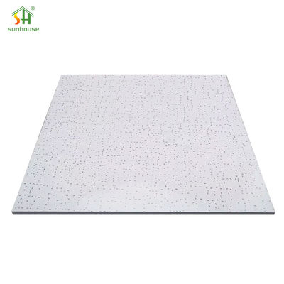 Customized Mineral Fiber Ceiling Tiles Fire Resistant Sound Insulation Board