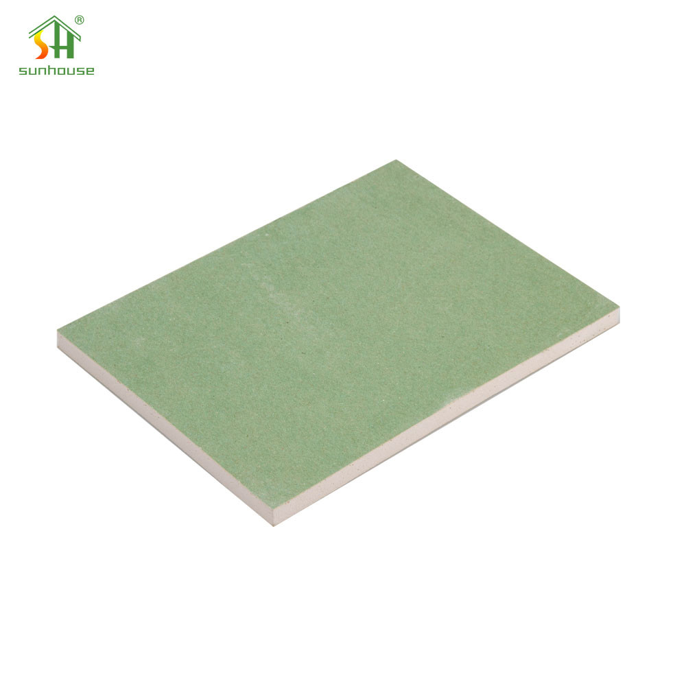 4x8ft Mold Resistant Fire Rated Gypsum Board 12mm Drywall Panel For Fireproof Partition