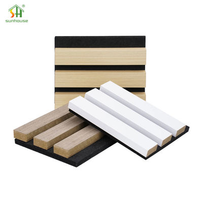 Un buon prezzo. Pannelli di parete acustici per interni Quadrati Panelli di parete a prova del suono decorativi 20mm 25mm in linea