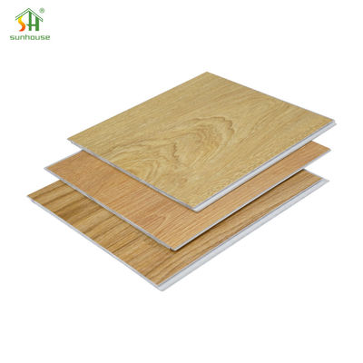 SPC Click Flooring Plank Decorazione interna esterna Uso per applicazioni di costruzione di edifici