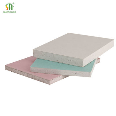 Tavola di gesso in gesso ecologico leggera 12 mm Tavola di gesso a parete secca