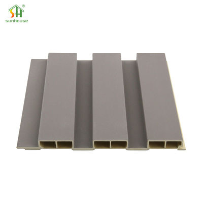 Un buon prezzo. WPC pannelli da parete in legno decorativo grigio a doppia cavità cavo WPC pannello da parete a lastra Cina pannelli da parete WPC fornitore di alta qualità in linea