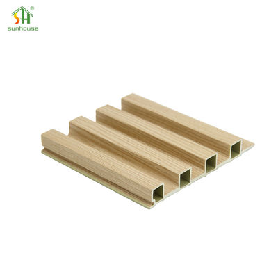 Un buon prezzo. Ecologici pannelli da parete decorativi in WPC impermeabili per il televisore in linea