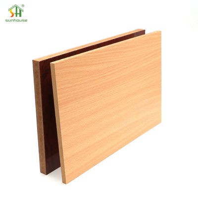 Un buon prezzo. MDF Melamina MDF Board Decorazione interna esterna Uso per applicazioni di costruzione di edifici in linea