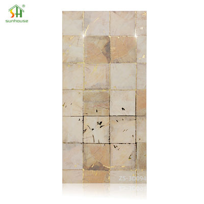 Un buon prezzo. Pannelli per pareti a prova di umidità personalizzati con effetto marmo PMMA Pannelli acrilici per bagno in linea