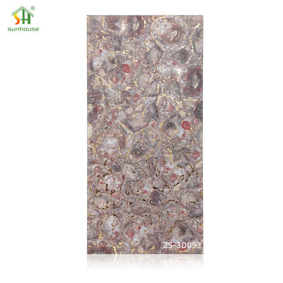 Pannelli di parete a effetto marmo leggeri 1220x2440 mm pannelli acrilici impermeabili