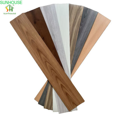 6 mm di spessore impermeabile SPC pavimenti di vinile piastra con sistema di clic per uso domestico e commerciale