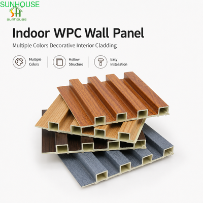 Un buon prezzo. Pannello a parete impermeabile in WPC per applicazioni di sistemi di rivestimento per pareti esterne in linea